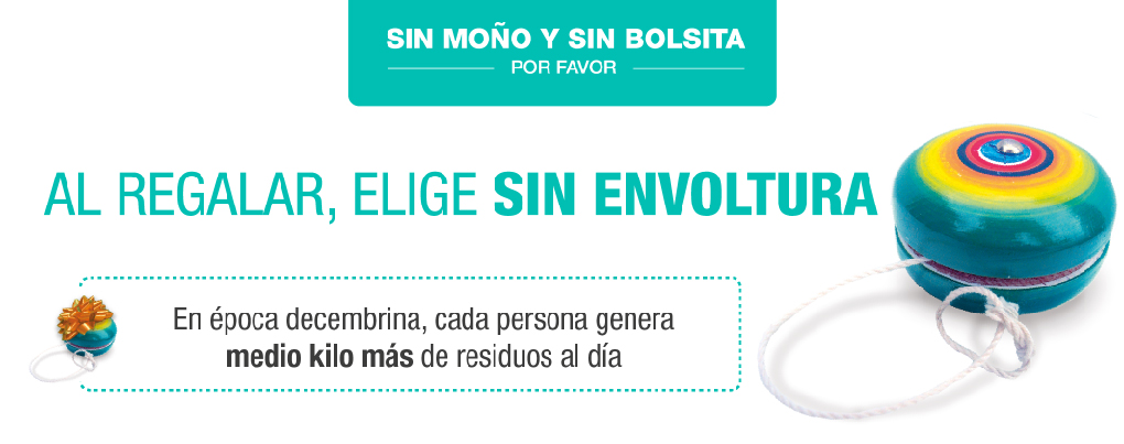 Sin moño y sin bolsita por favor