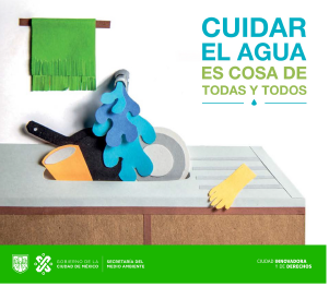 Folleto Cuidar el agua es cosa de tod@s