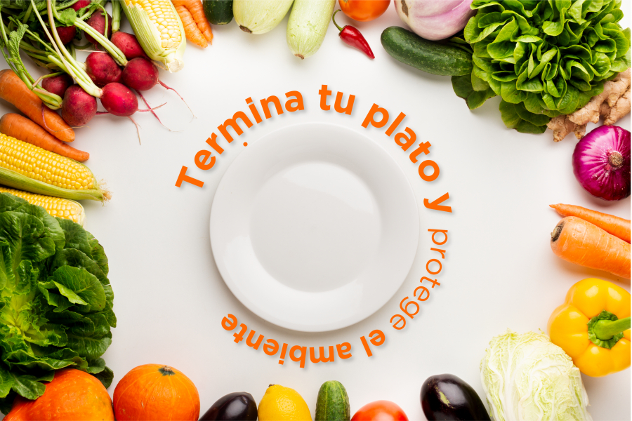 Termina tu plato y protege el ambiente