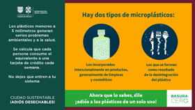 Hay dos tipos de microplásticos