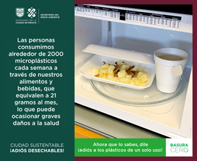 Consumimos alrededor de 2000 microplásticos cada semana