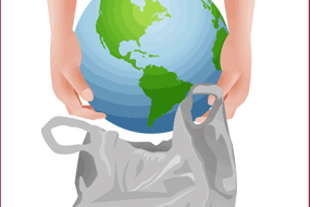 Prohibición a las bolsas de plástico de un solo uso