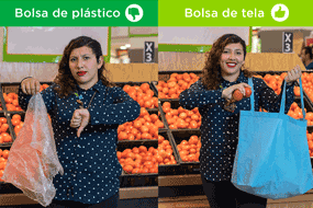 Prohibición a las bolsas de plástico de un solo uso