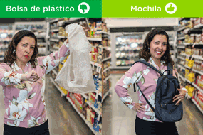 Prohibición a las bolsas de plástico de un solo uso