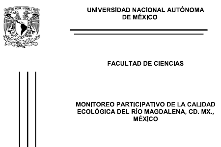 Monitoreo participativo de la Calidad Ecológica del Río Magdalena