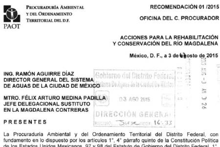 Acciones para la Rehabilitación y Conservación del Río Magdalena